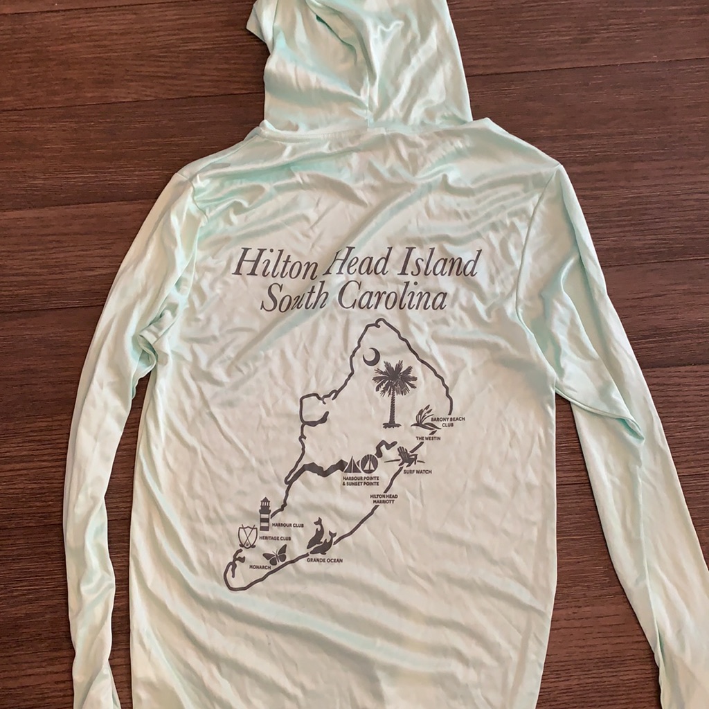 Brand New Hilton Head Mvc Sun Shirt Small